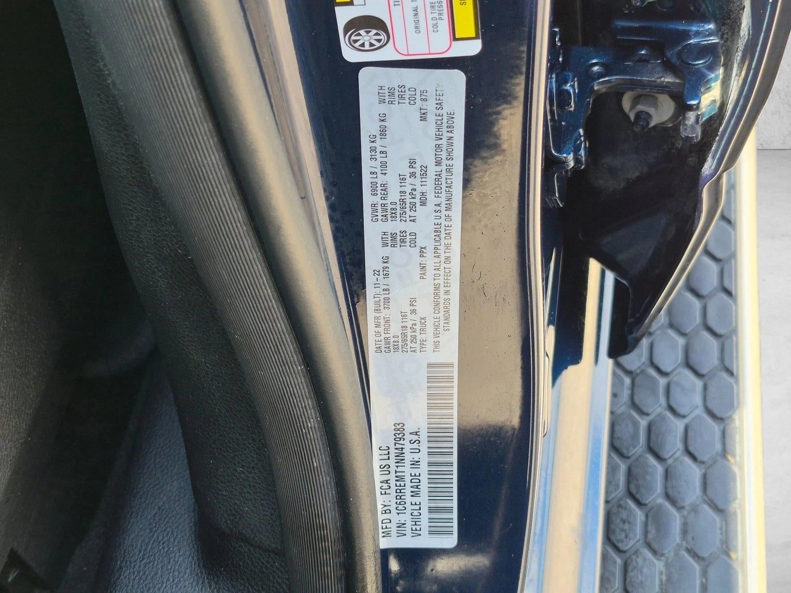 2022 RAM 1500 Lone Star 4x2 Crew Cab 6'4" Box