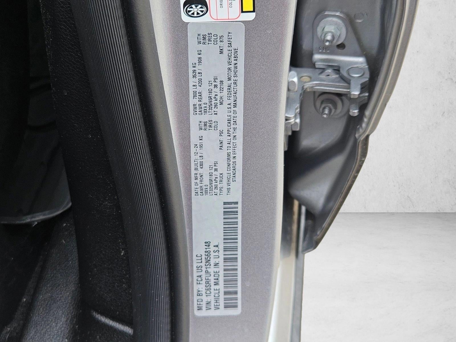 2025 RAM 1500 RHO 4x4 Crew Cab 5'7" Box