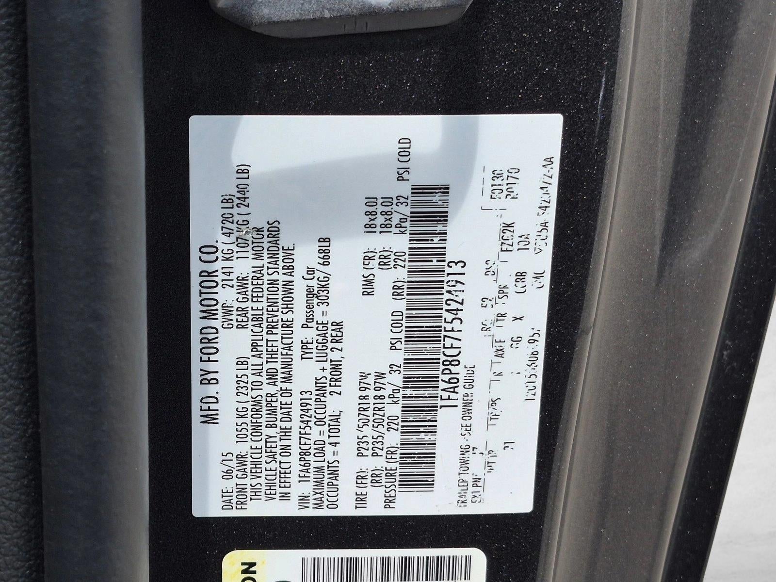 2015 Ford Mustang 2dr Fastback GT