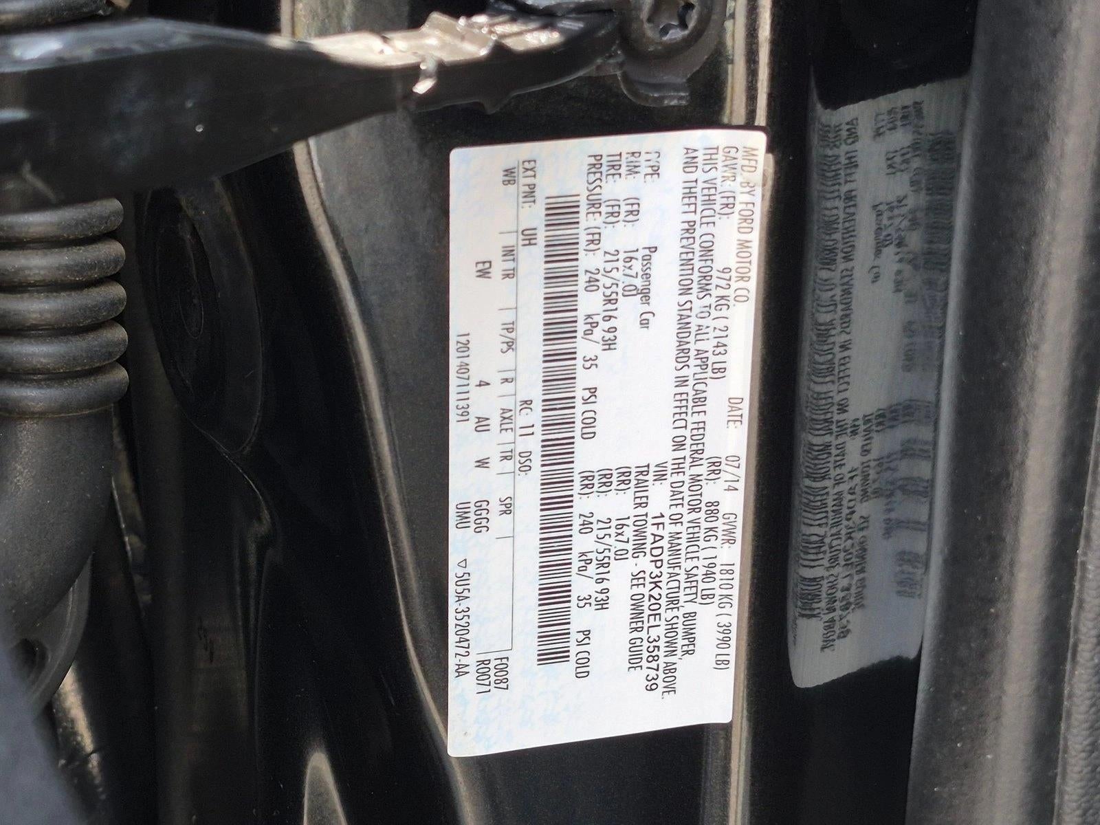 2014 Ford Focus 5dr HB SE