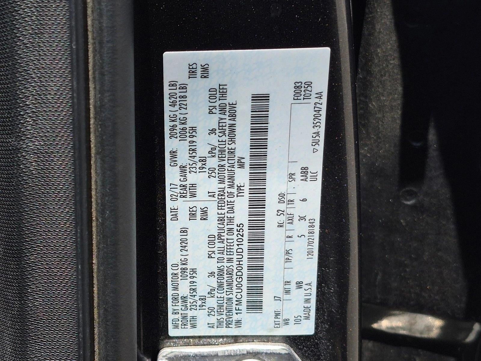 2017 Ford Escape SE FWD