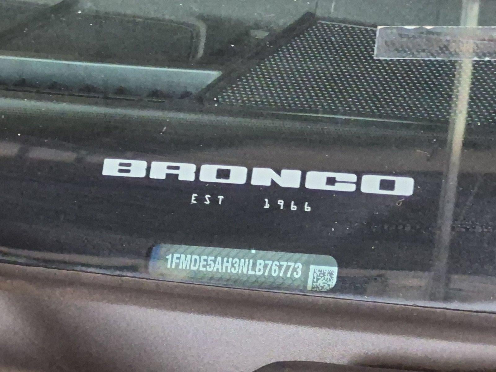 2022 Ford Bronco Base 2 Door 4x4