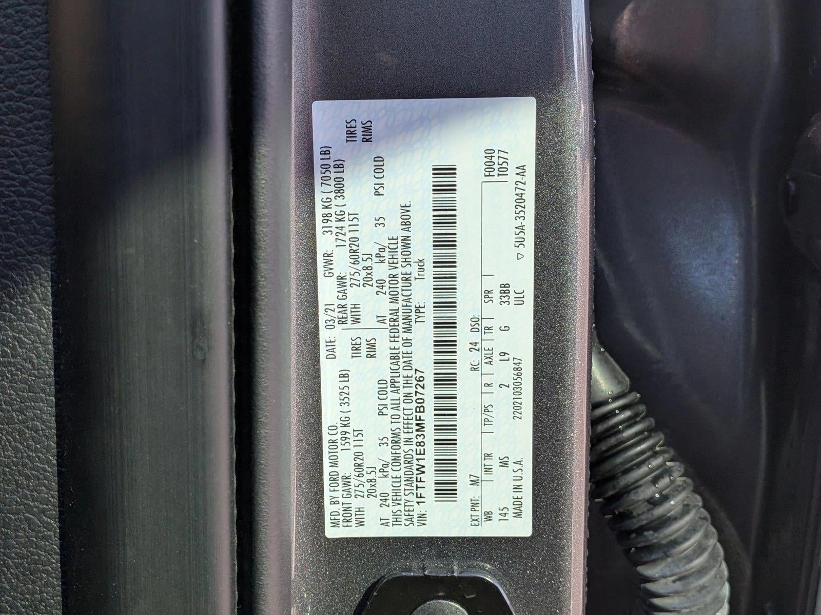 2021 Ford F-150 XLT 4WD SuperCrew 5.5' Box