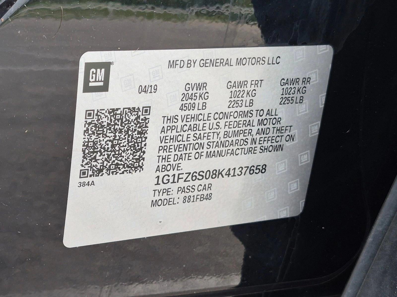 2019 Chevrolet Bolt EV 5dr Wgn Premier