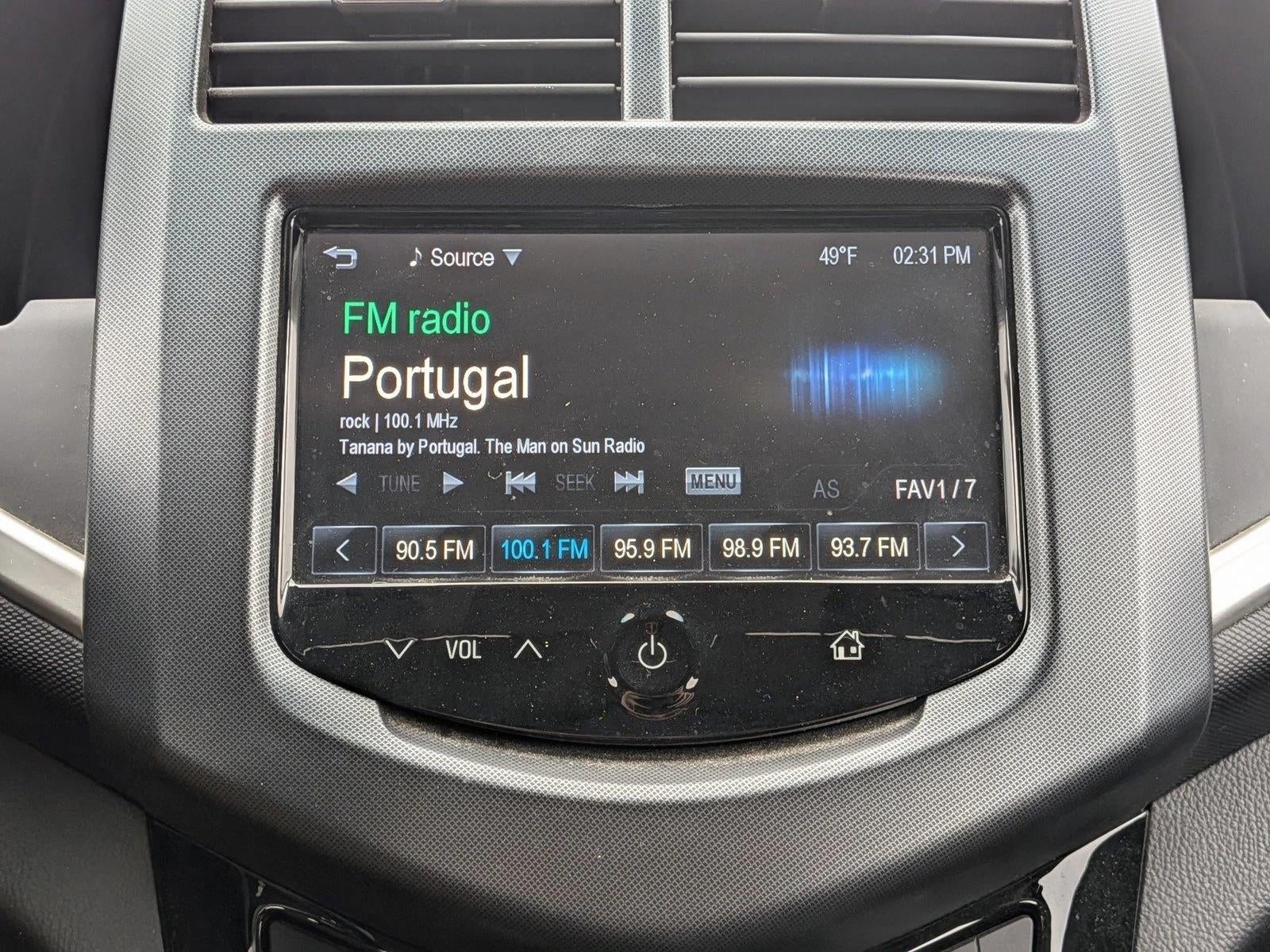 2013 Chevrolet Sonic Hatch RS Manual