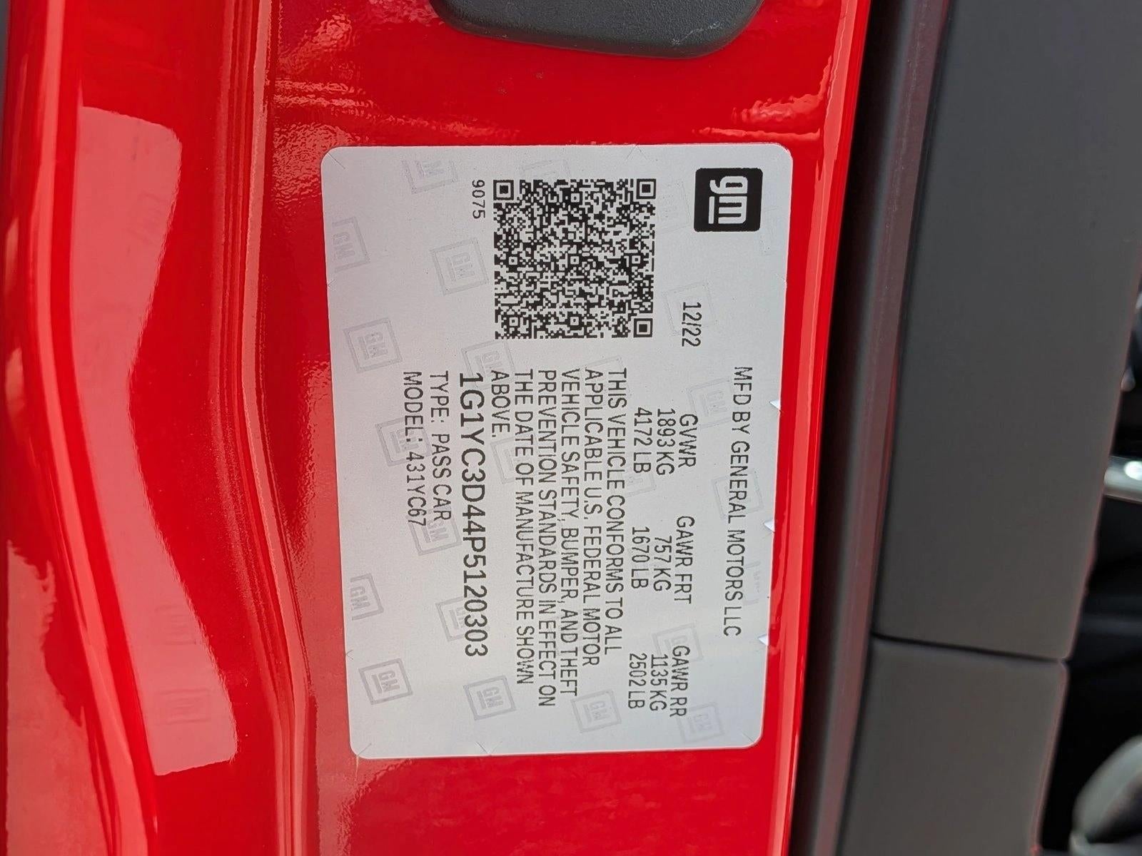 2023 Chevrolet Corvette Stingray Convertible 3LT