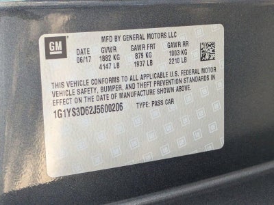 2018 Chevrolet Corvette Convertible Z06 2LZ