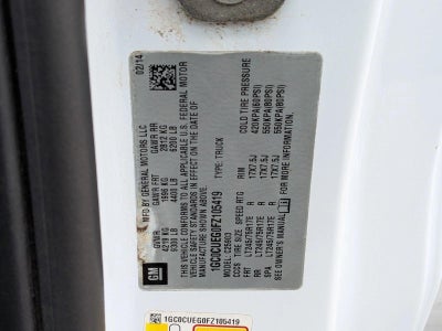 2015 Chevrolet Silverado 2500 HD Regular Cab Long Box 2-Wheel Drive Work Truck