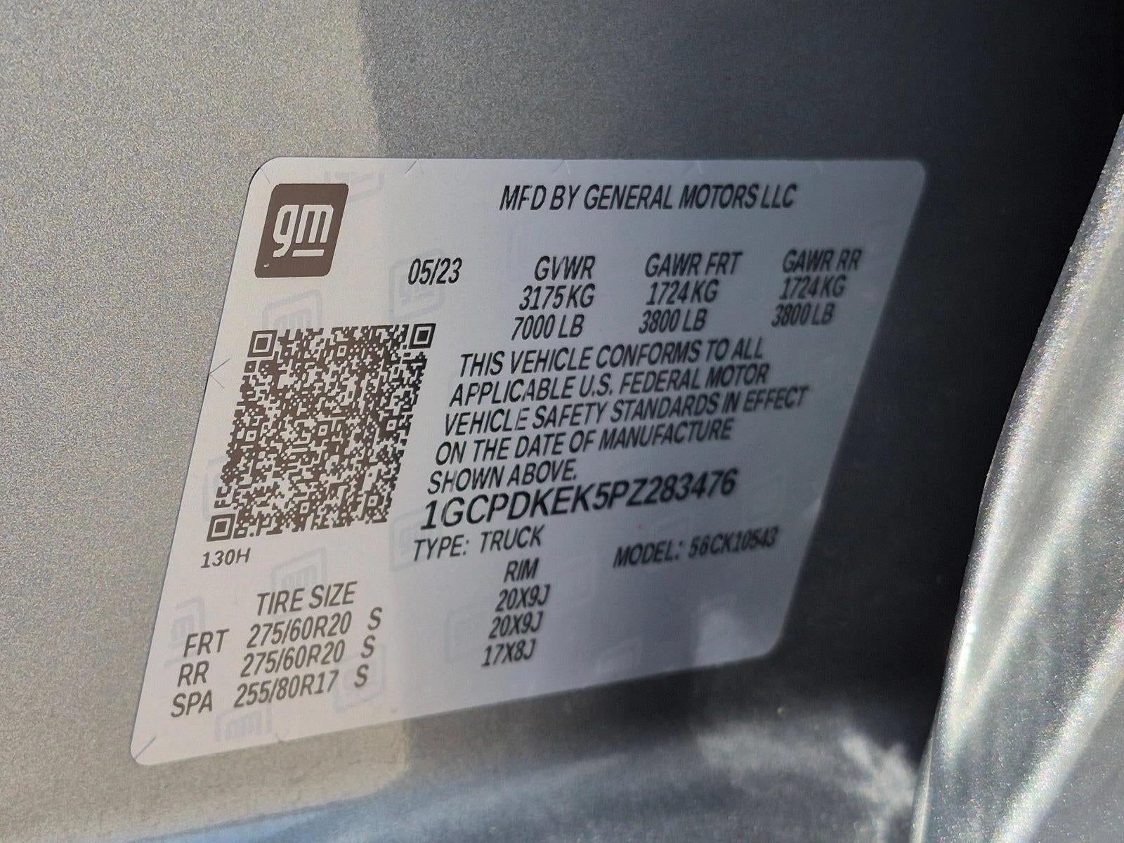 2023 Chevrolet Silverado 1500 Crew Cab Short Box 4-Wheel Drive LT 2FL