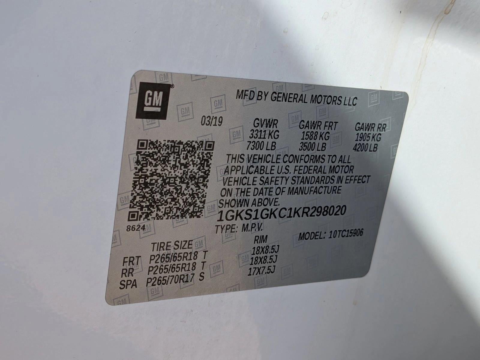 2019 GMC Yukon XL 2WD 4dr SLT