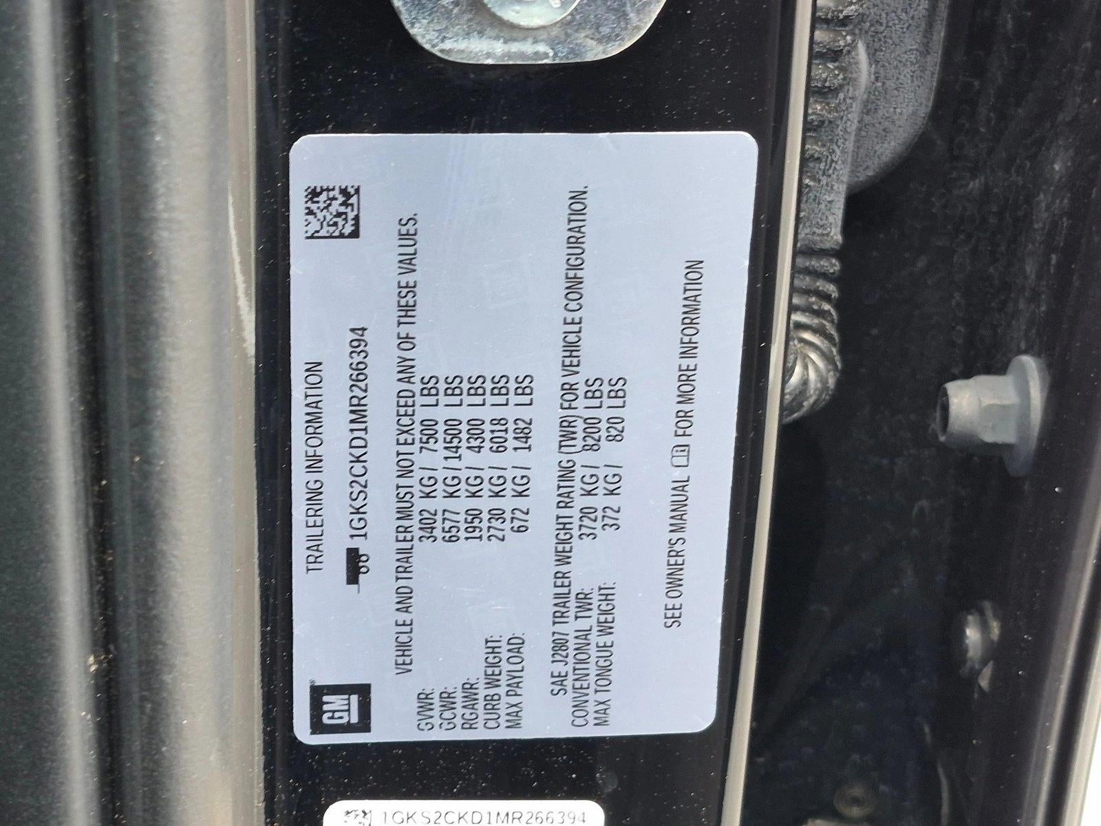 2021 GMC Yukon 4WD 4dr AT4