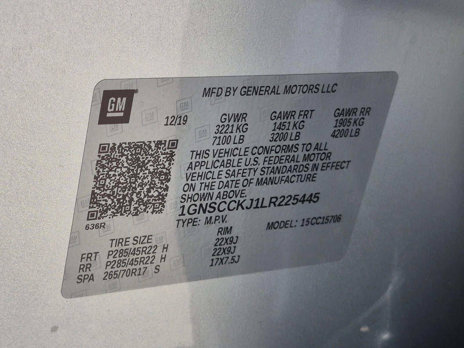 2020 Chevrolet Tahoe 2WD Premier