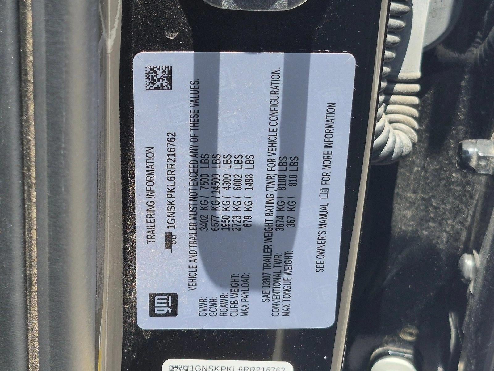 2024 Chevrolet Tahoe 4WD Z71