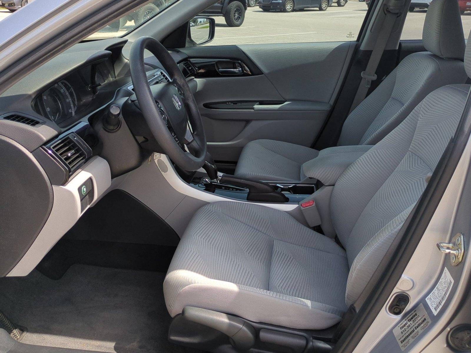 2016 Honda Accord Sedan LX CVT PZEV