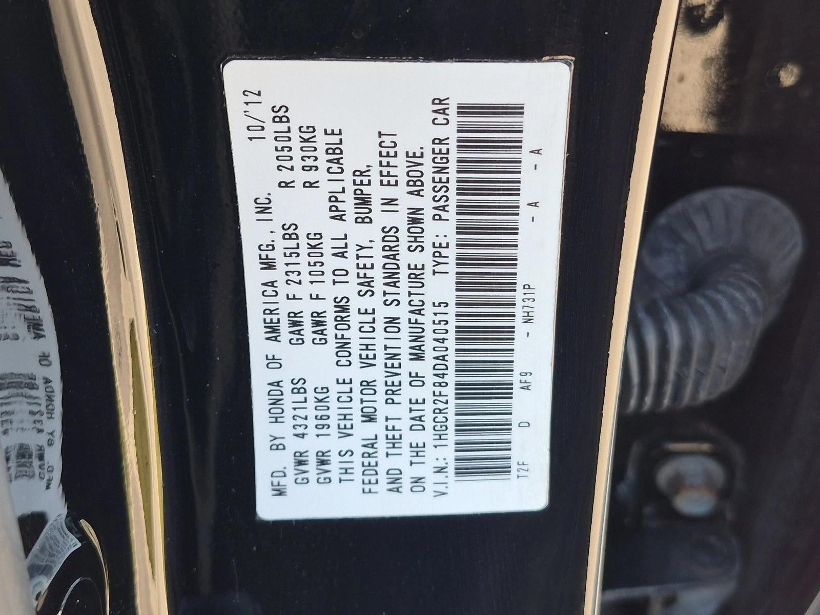 2013 Honda Accord Sedan EX-L CVT