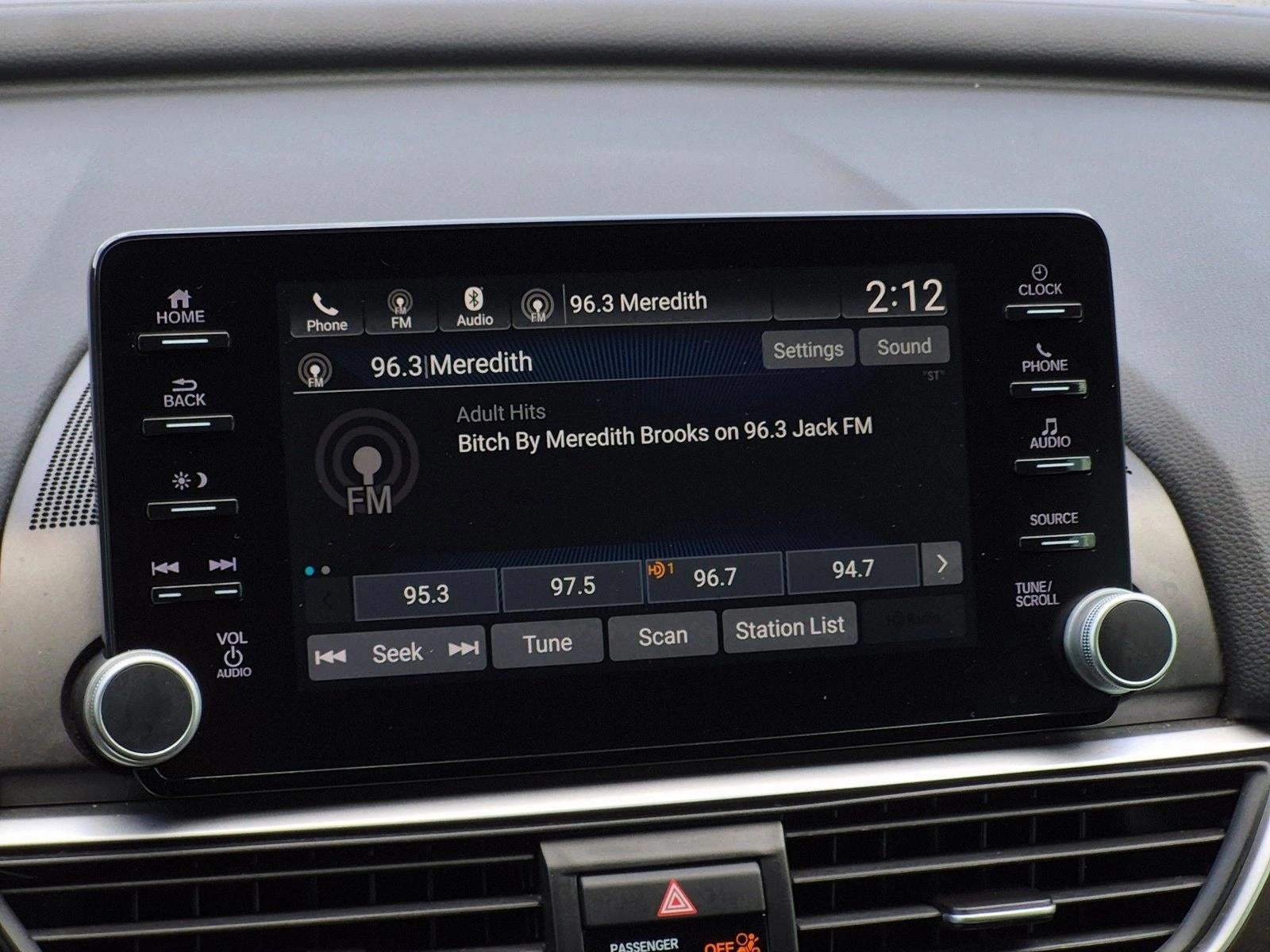 2019 Honda Accord Sedan EX 1.5T CVT