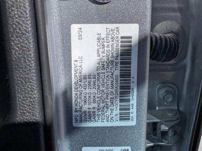 2024 Honda Accord Sedan LX CVT