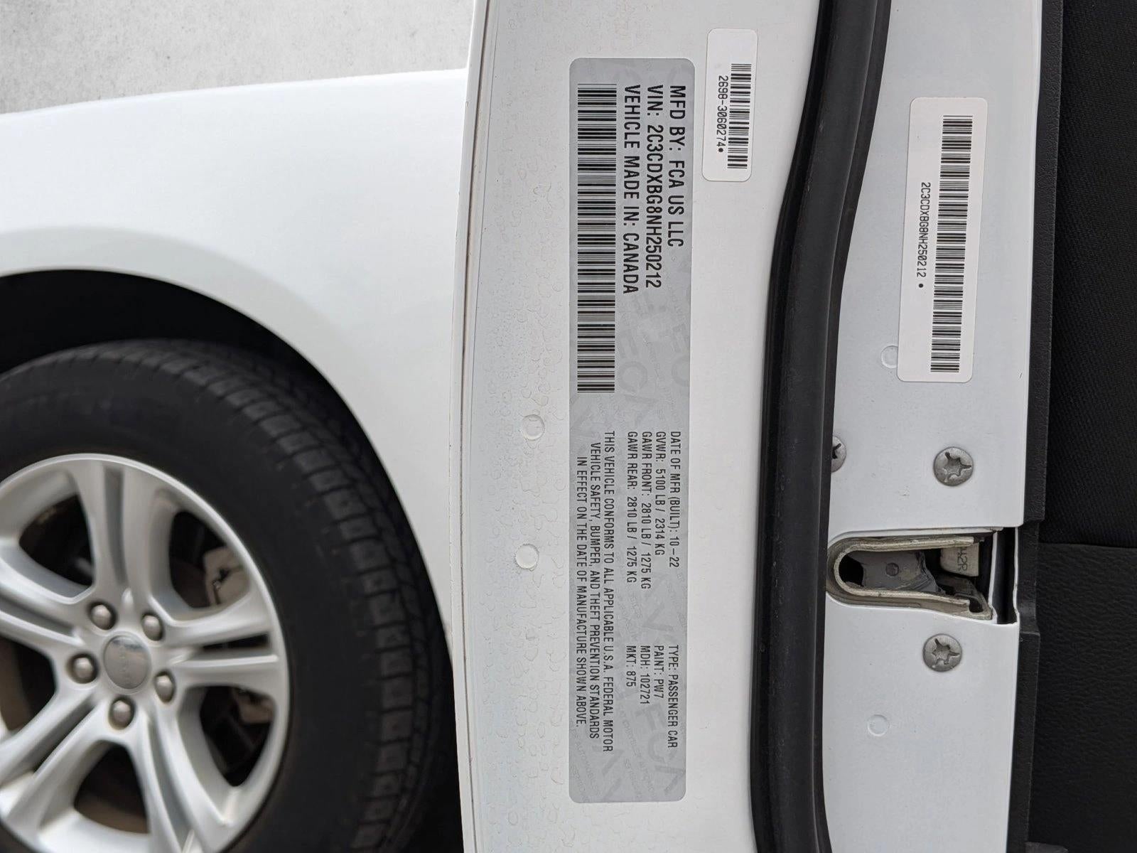 2022 Dodge Charger SXT RWD