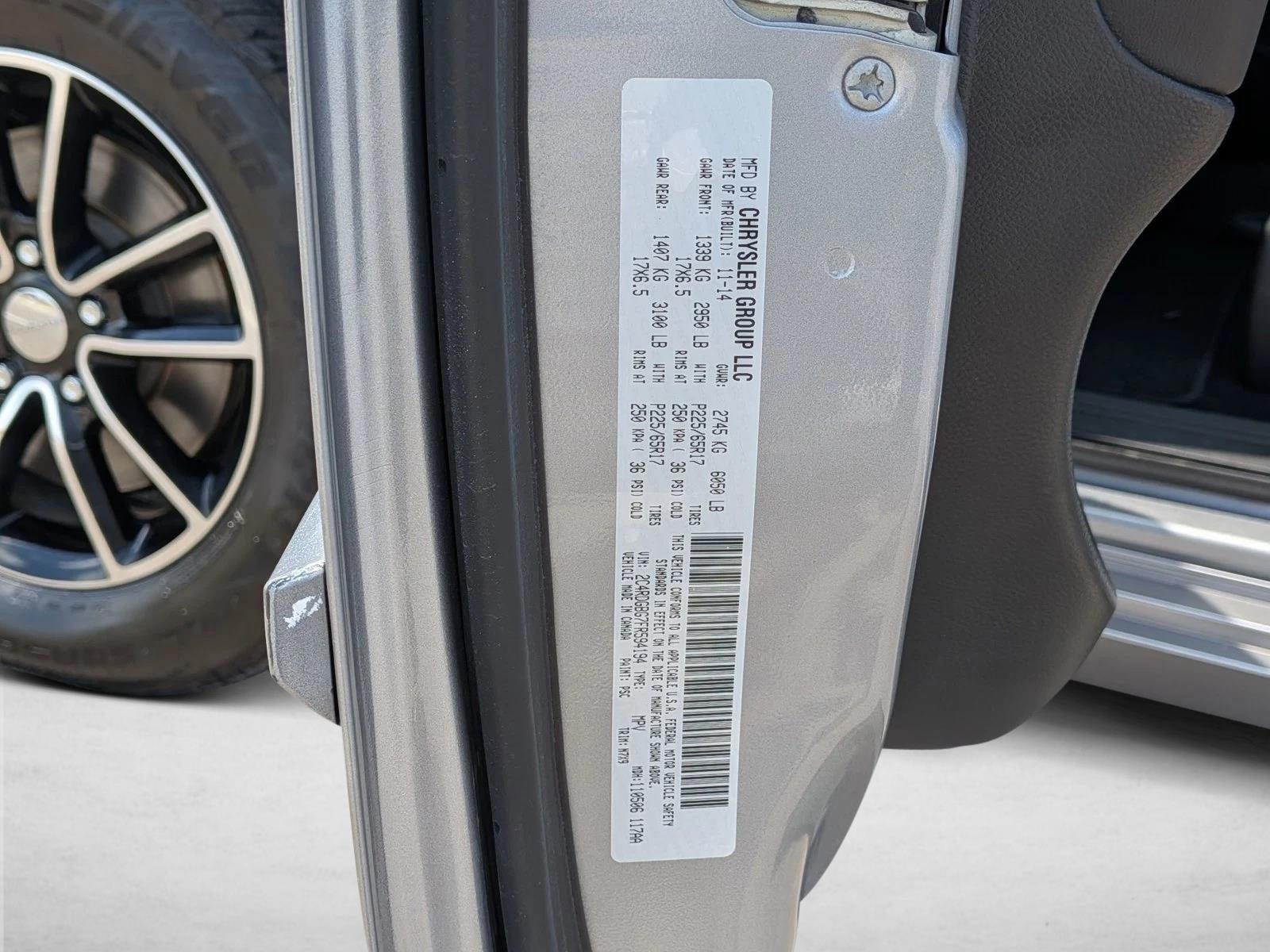 2015 Dodge Grand Caravan 4dr Wgn SE