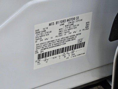 2019 Ford Edge SE FWD