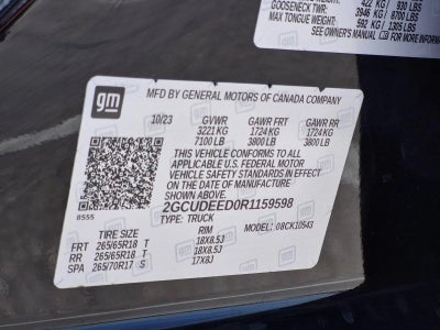 2024 Chevrolet Silverado 1500 Crew Cab Short Box 4-Wheel Drive RST