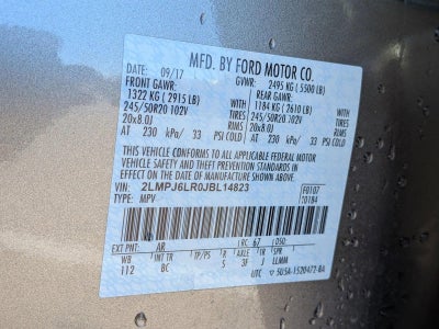 2018 Lincoln MKX Reserve FWD