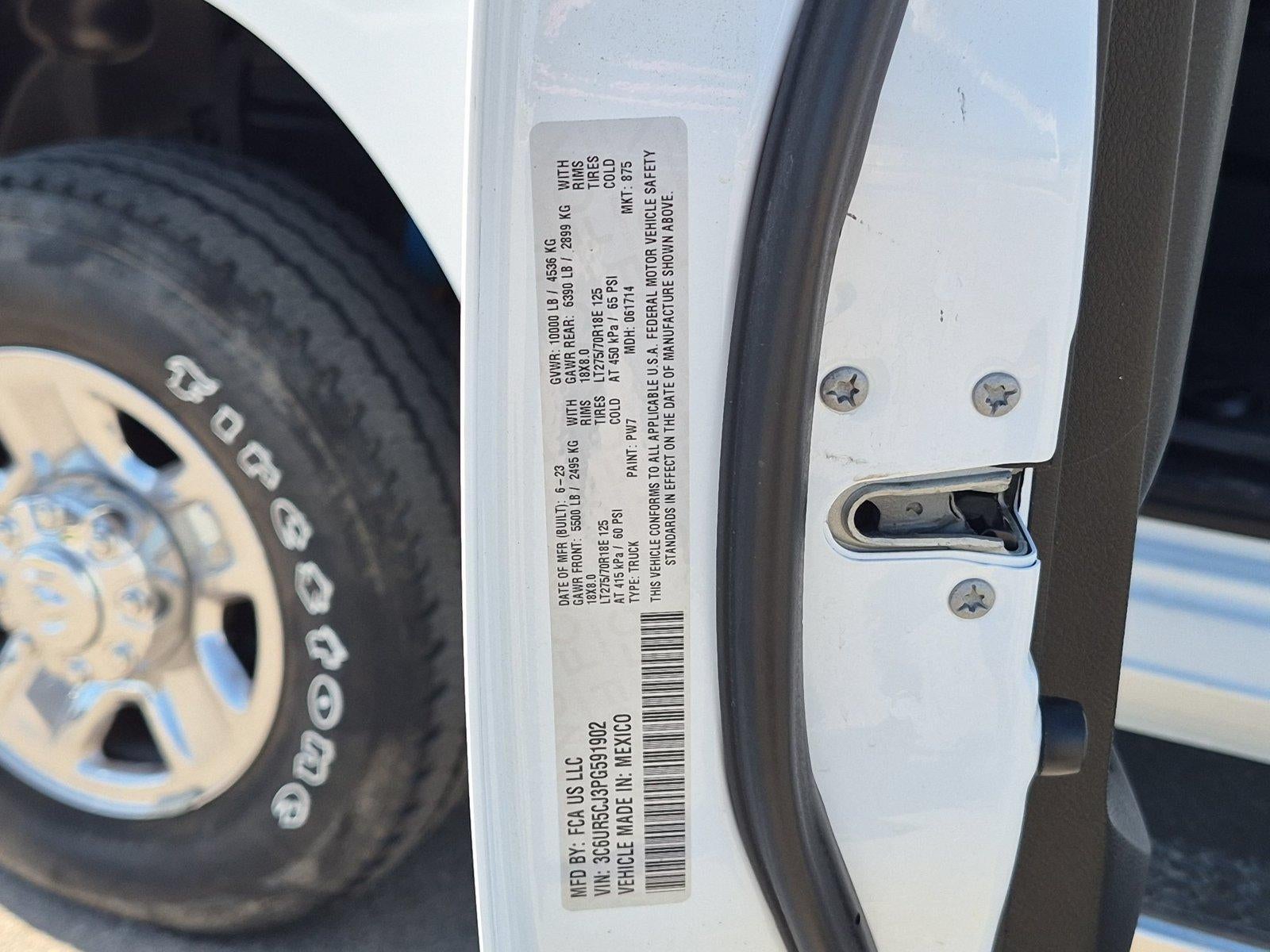 2023 RAM 2500 Tradesman 4x4 Crew Cab 6'4" Box