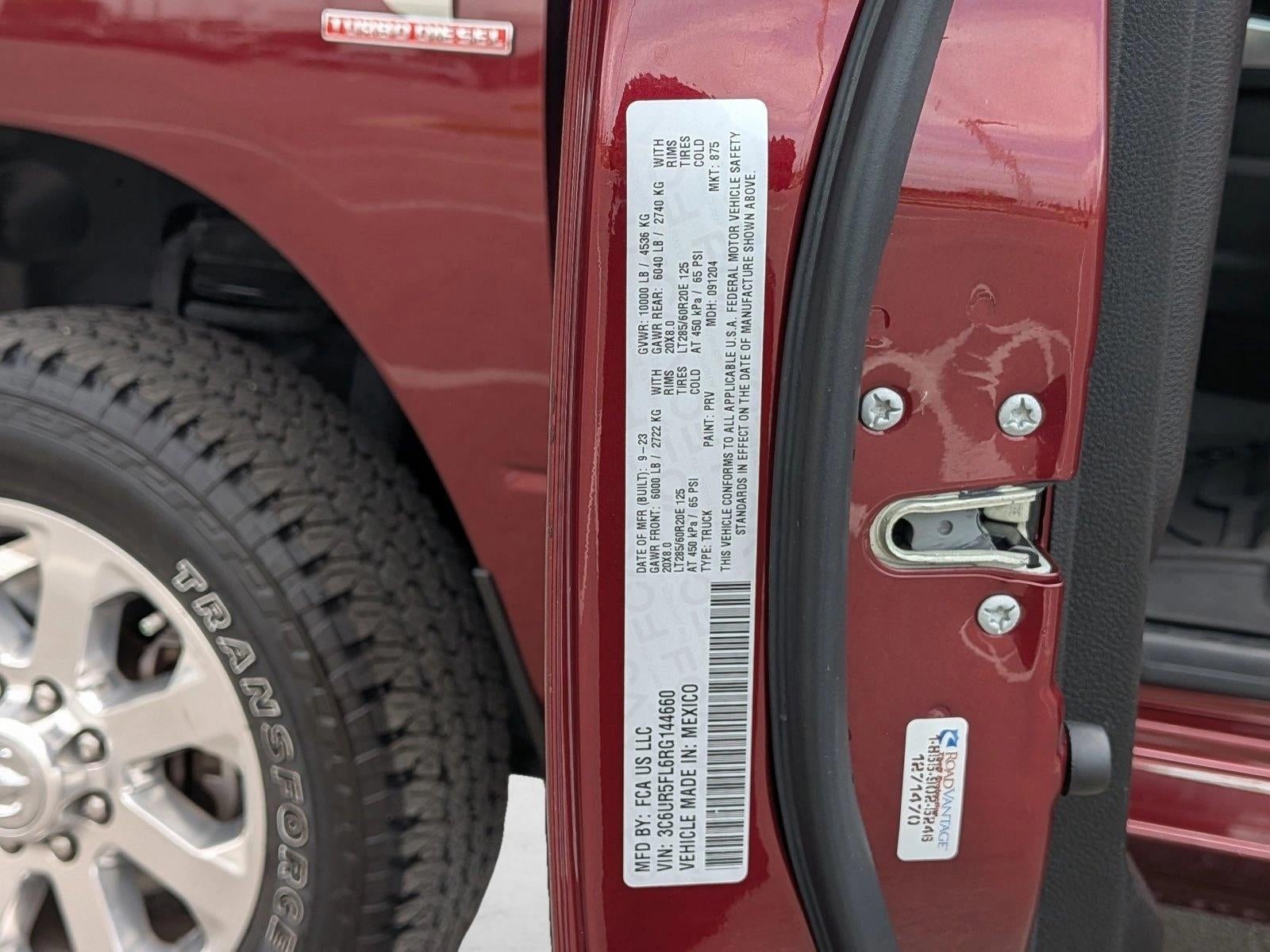 2024 RAM 2500 Laramie 4x4 Crew Cab 6'4" Box