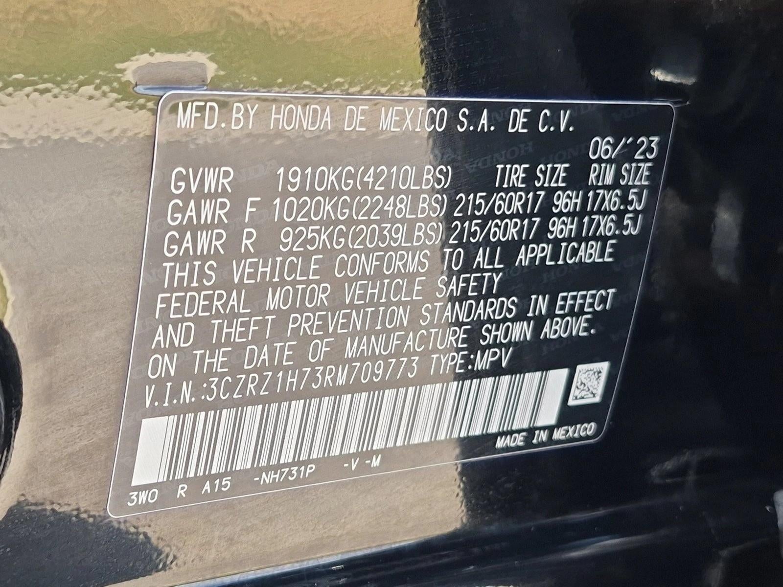 2024 Honda HR-V EX-L 2WD CVT