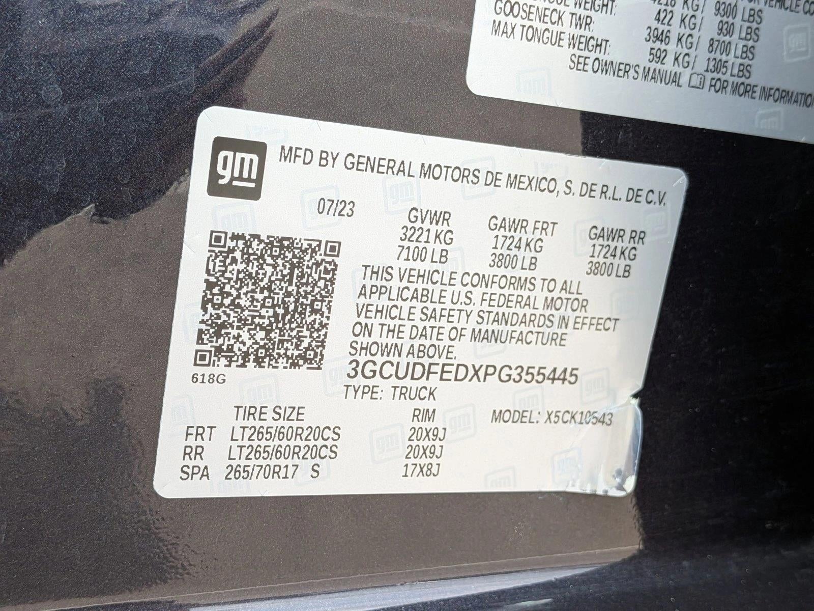 2023 Chevrolet Silverado 1500 Crew Cab Short Box 4-Wheel Drive LT Trail Boss