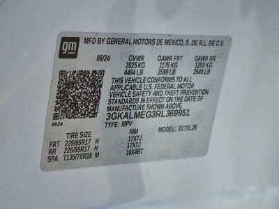 2024 GMC Terrain FWD 4dr SLE