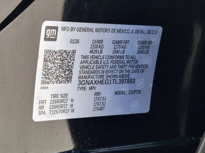 2026 Chevrolet Equinox FWD LT