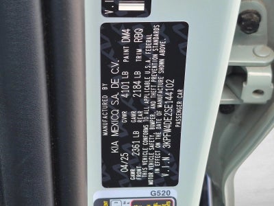 2025 Kia K4 GT-Line FWD