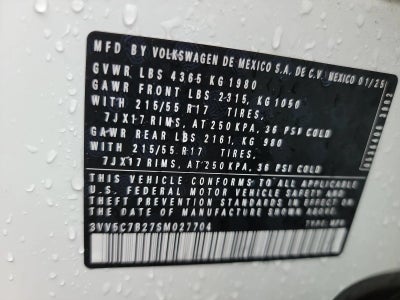 2025 Volkswagen Taos S FWD