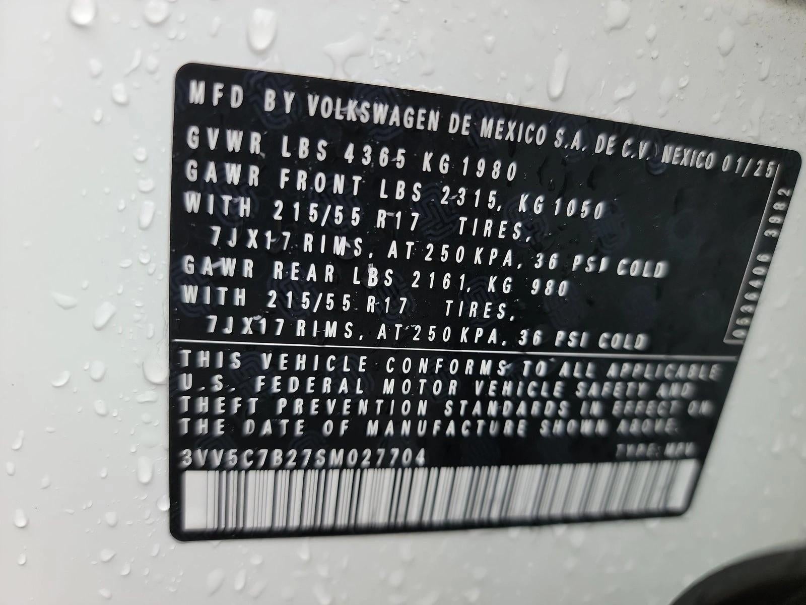2025 Volkswagen Taos S FWD