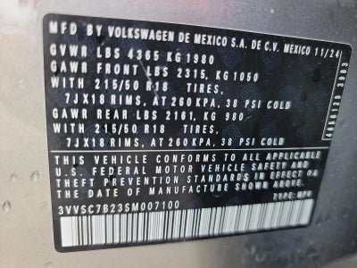 2025 Volkswagen Taos SE FWD