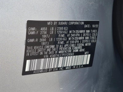 2023 Subaru Outback Onyx Edition CVT