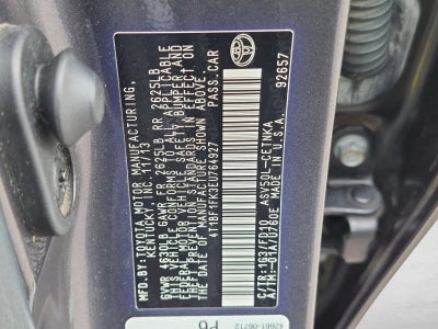 2014 Toyota Camry 4dr Sdn I4 Auto LE (Natl) *Ltd Avail*