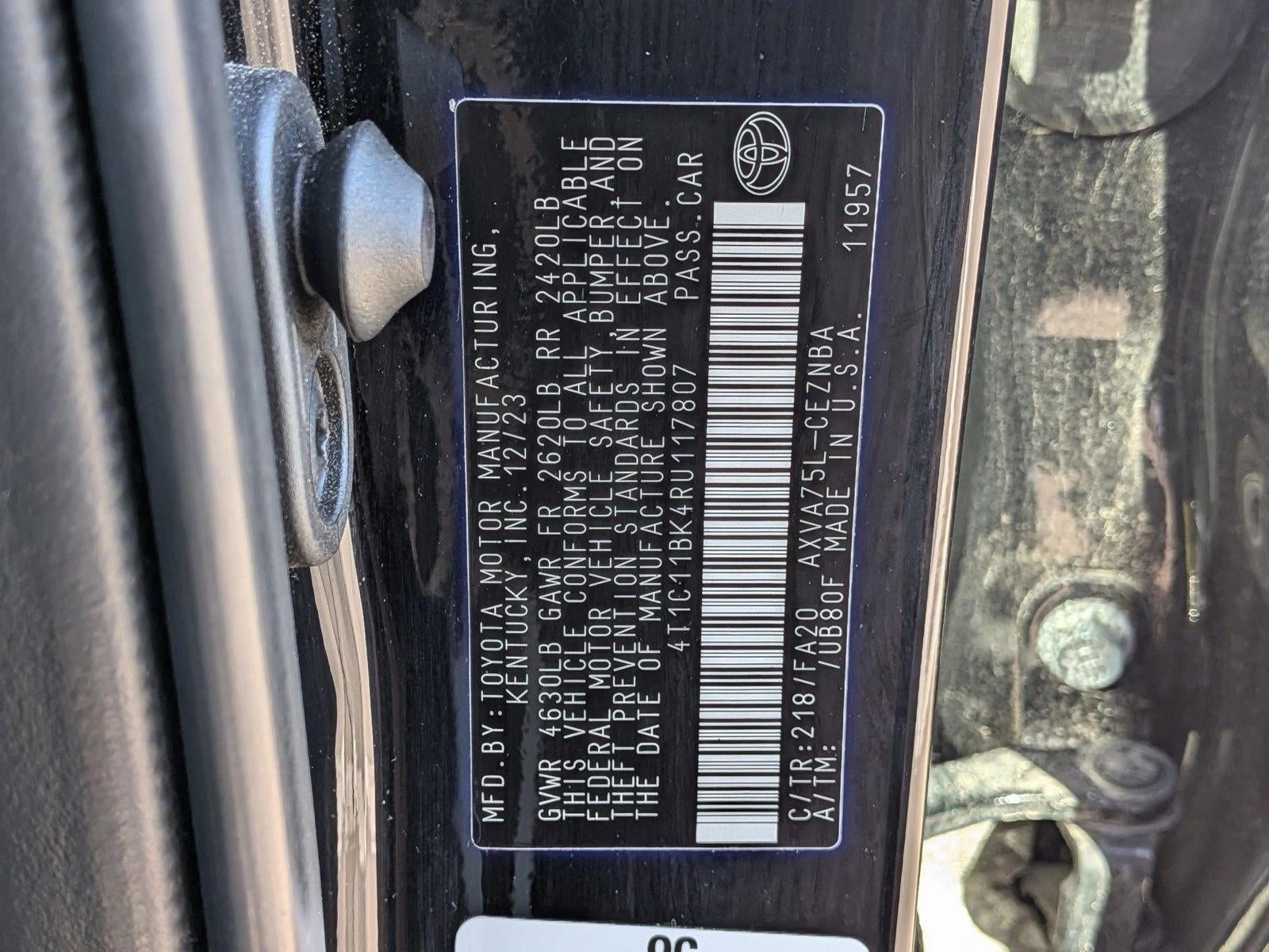 2024 Toyota Camry LE Auto AWD (Natl)