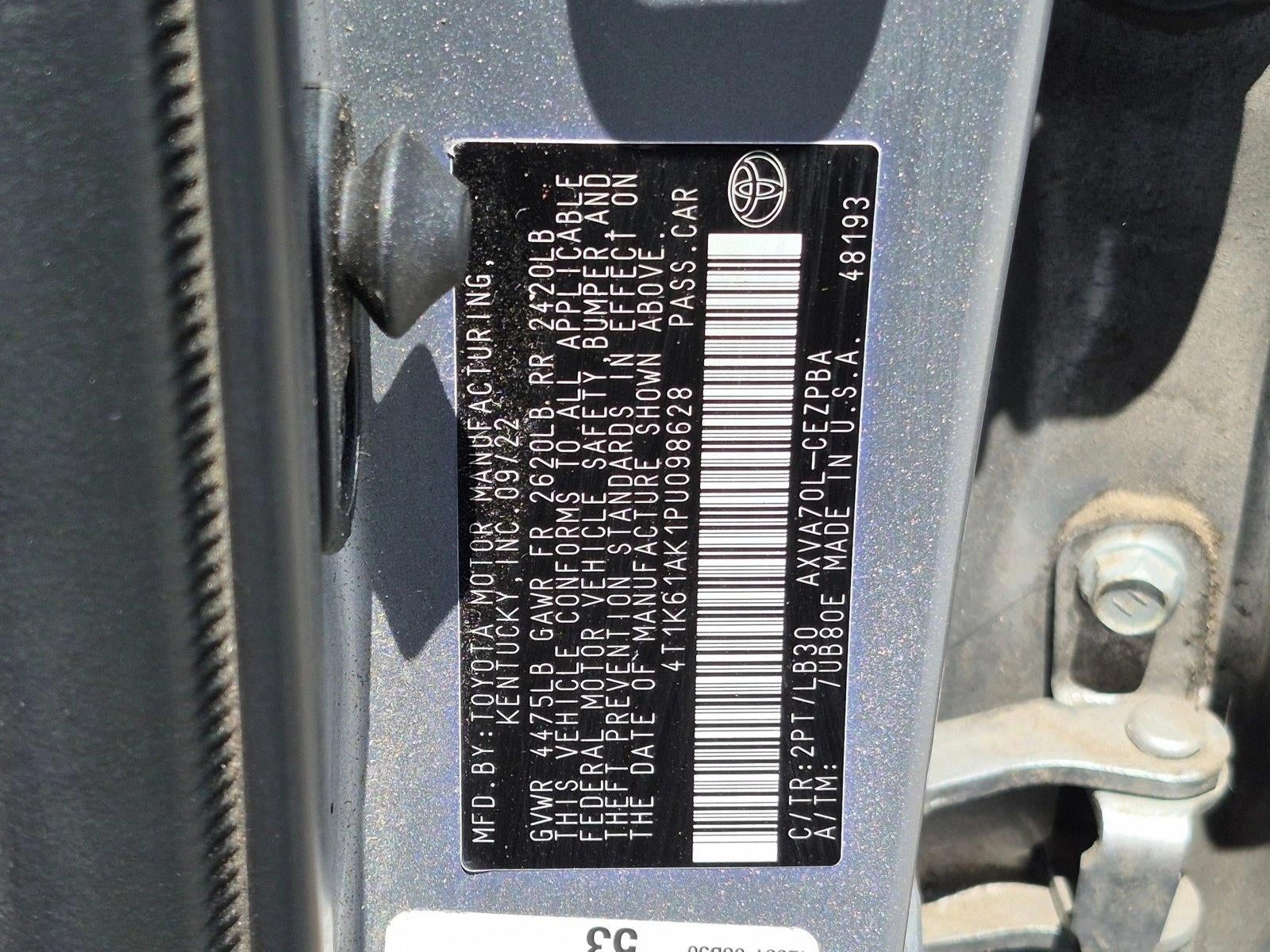 2023 Toyota Camry XSE Auto (Natl)