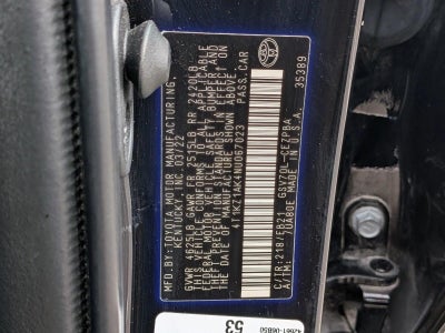 2022 Toyota Camry TRD V6 Auto (Natl)