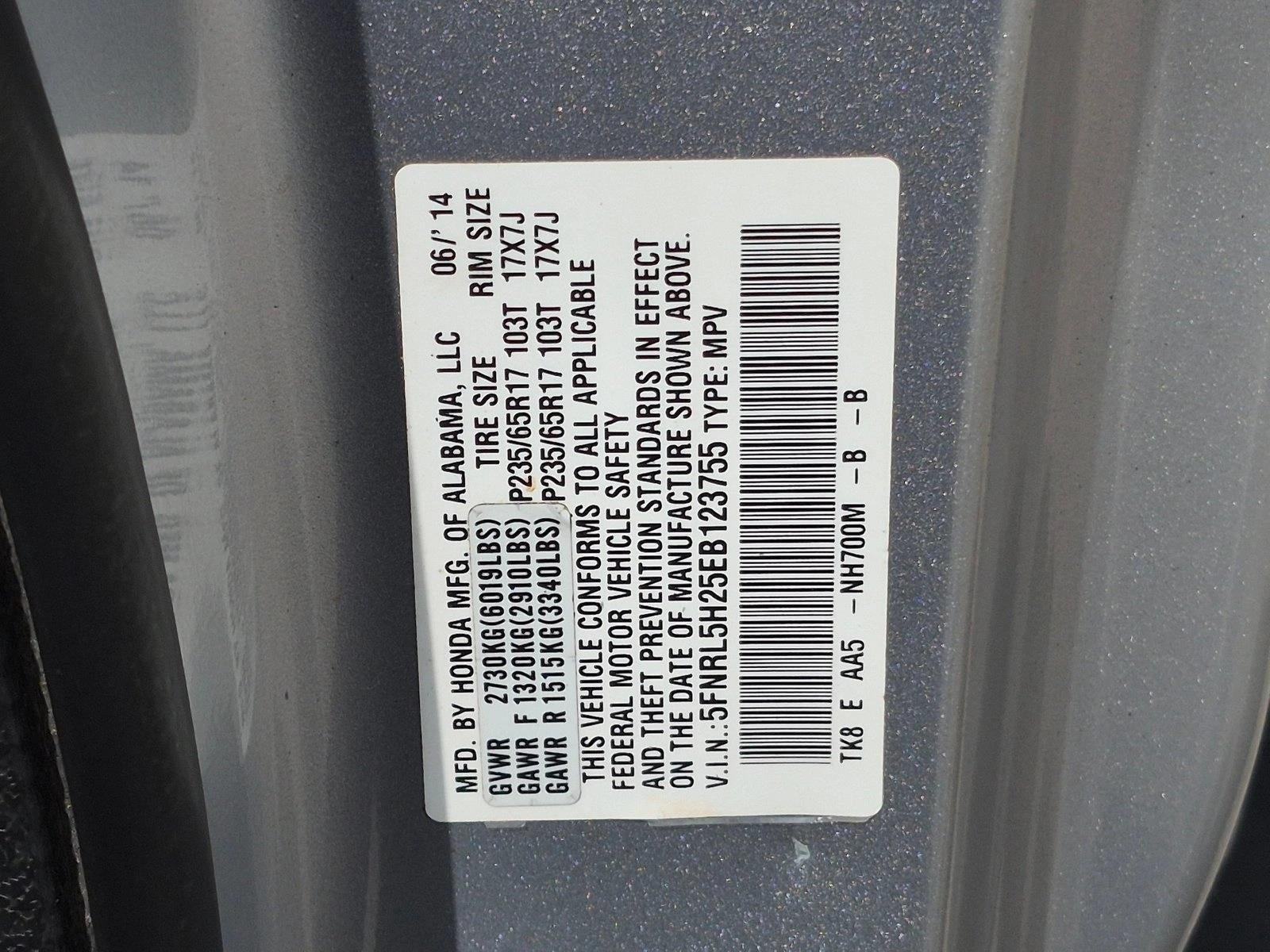 2014 Honda Odyssey LX