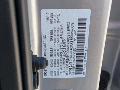 2019 Honda CR-V EX 2WD