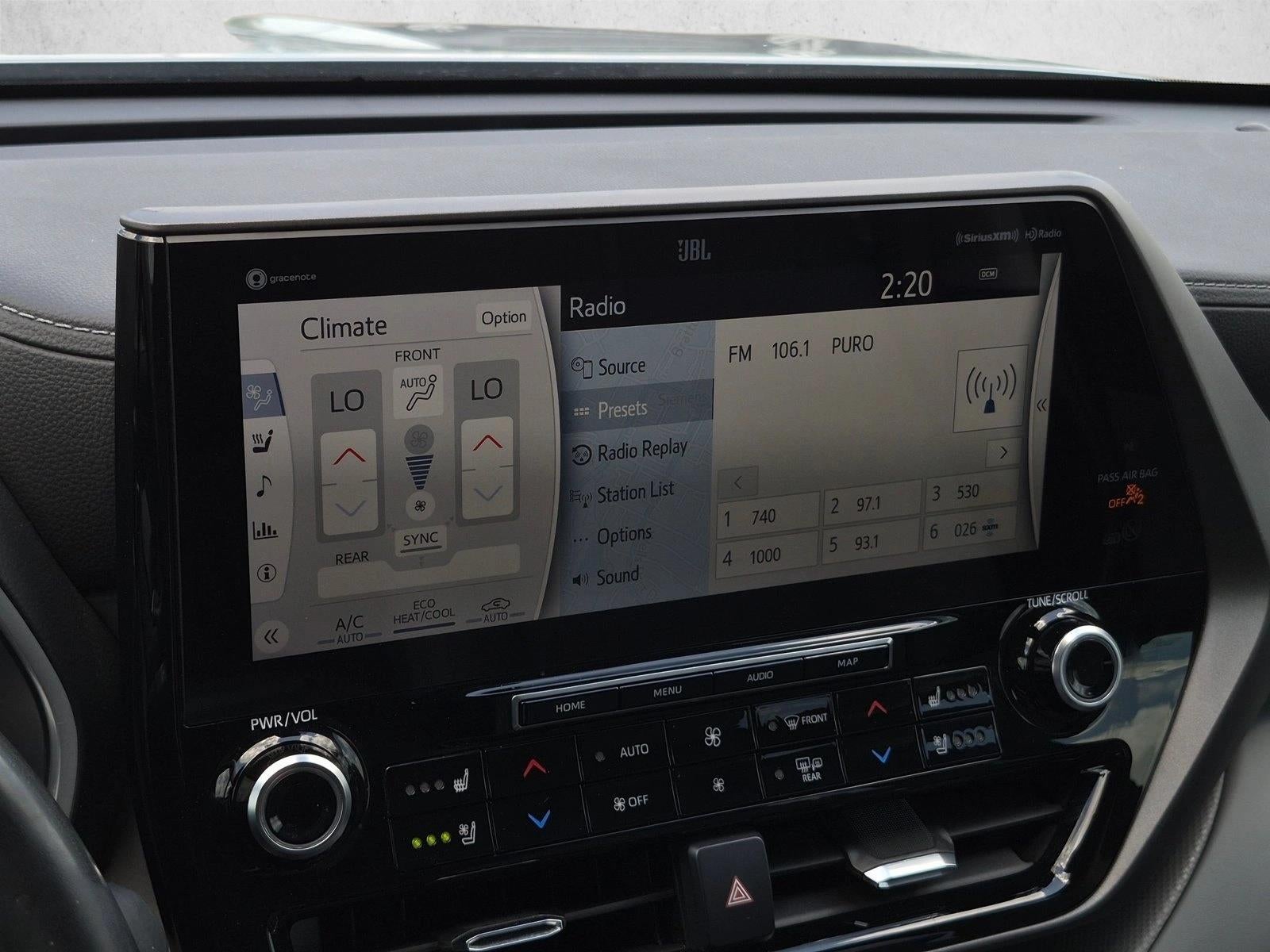 2022 Toyota Highlander Hybrid Limited FWD (Natl)