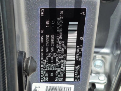 2022 Toyota Highlander Hybrid Limited FWD (Natl)