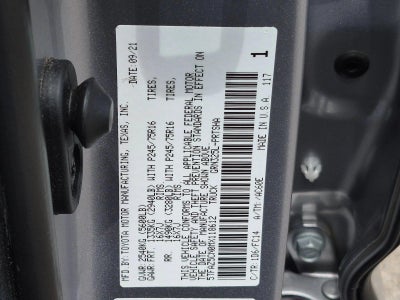 2021 Toyota Tacoma 2WD 2WD SR5 Double Cab 5' Bed V6 AT (GS)