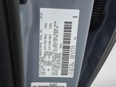 2021 Toyota Tundra 2WD 2WD SR5 CrewMax 5.5' Bed 5.7L (SE)