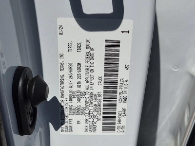 2024 Toyota Tundra 4WD 4WD Limited Hybrid CrewMax 5.5' Bed (Natl)