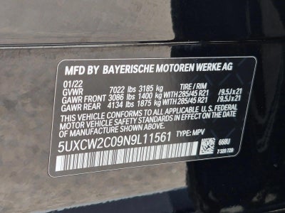 2022 BMW X7 xDrive40i Sports Activity Vehicle