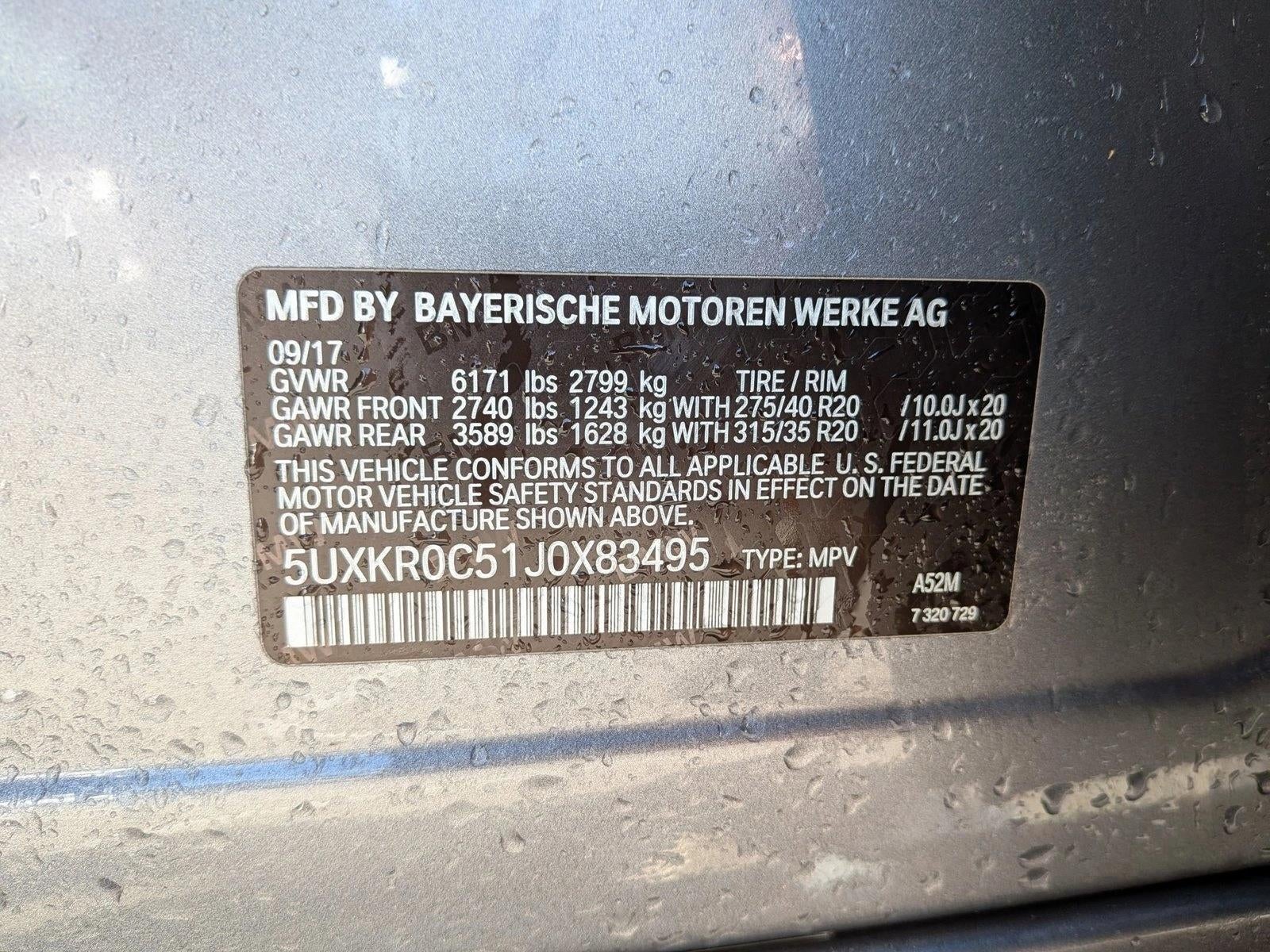 2018 BMW X5 xDrive35i Sports Activity Vehicle